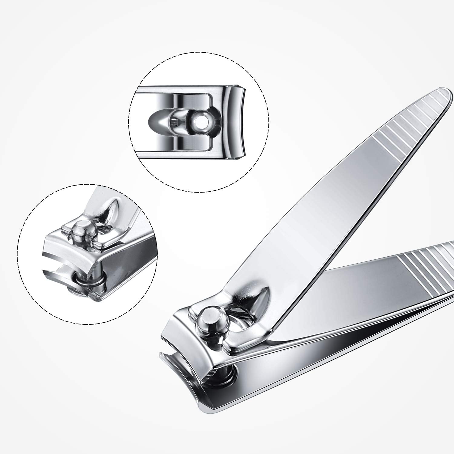 Mudder smooth grip handles provide secure control during trimming.