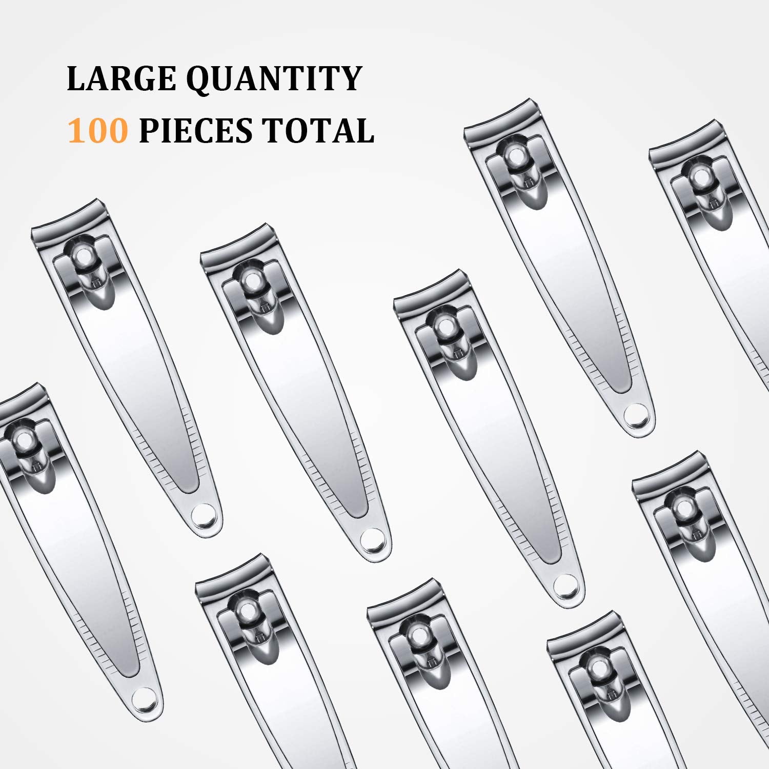 Mudder stainless steel nail clippers with durable blades for smooth nails.