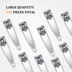 Mudder stainless steel nail clippers with durable blades for smooth nails.