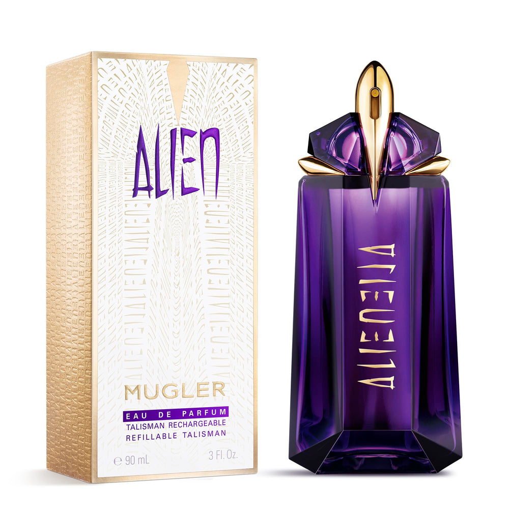 Mugler Alien EDP refill bottle option supports sustainable fragrance routines