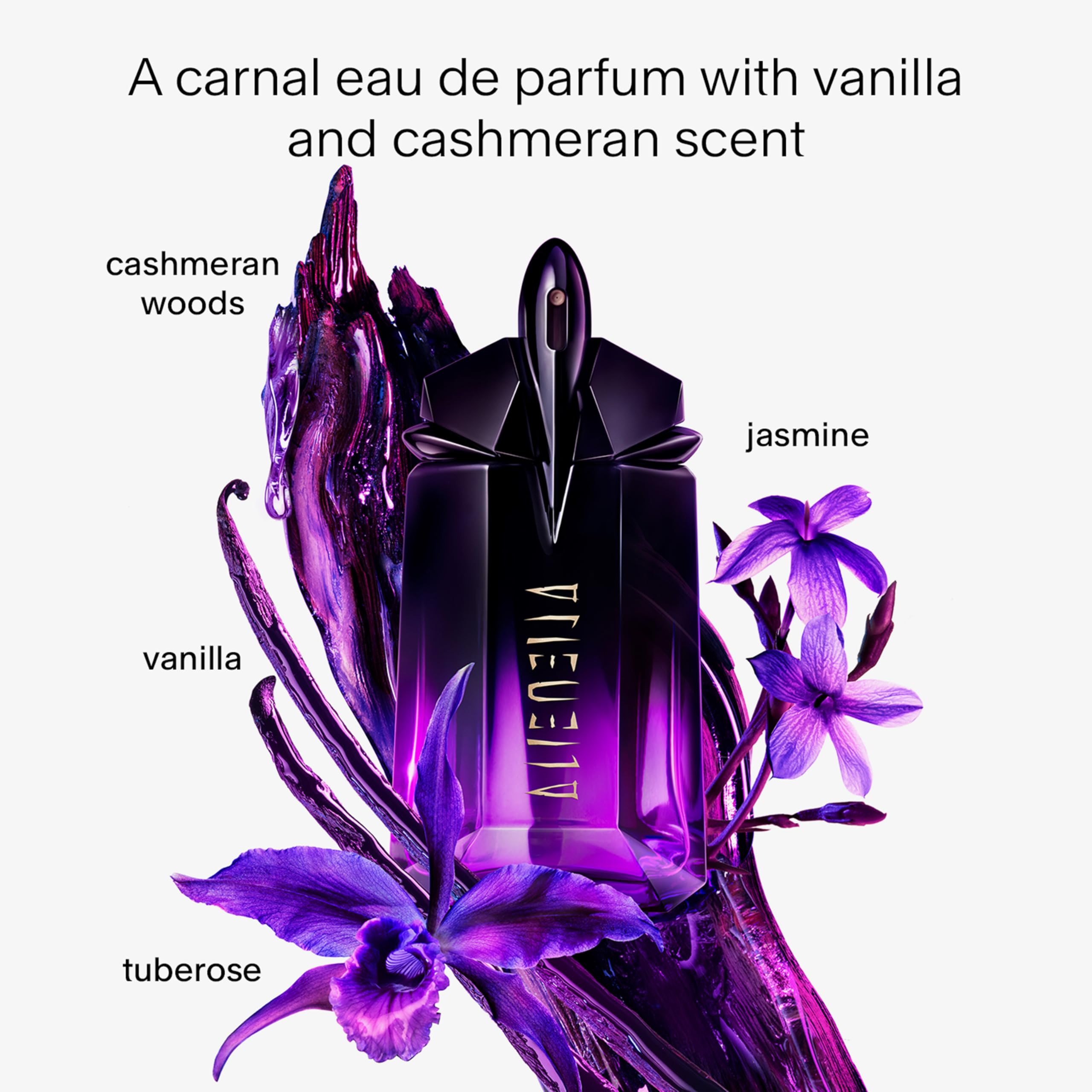Mugler Alien Extraintense cap detail highlighting luxury design