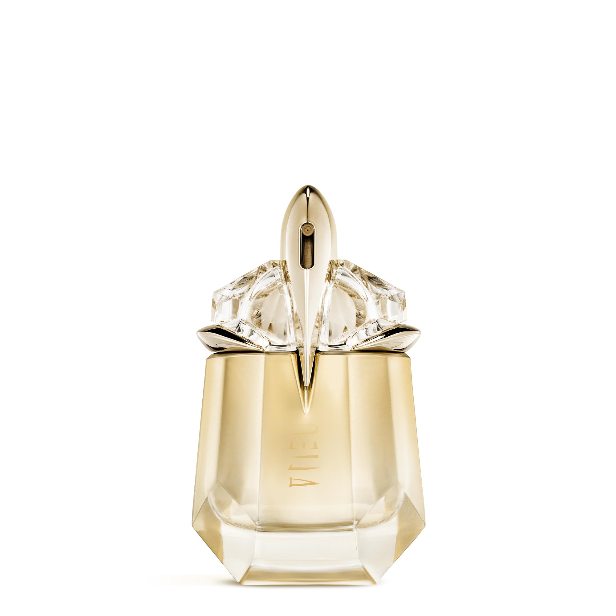 Mugler Alien Goddess bottle front view for daily elegance and confidence