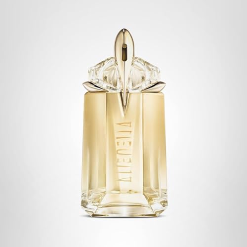 Mugler Alien Goddess ingredients closeup highlights Bergamot, Jasmine, Bourbon Vanilla benefits