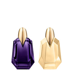 Mugler Alien mini bottle with radiant floral-woody notes for everyday elegance.