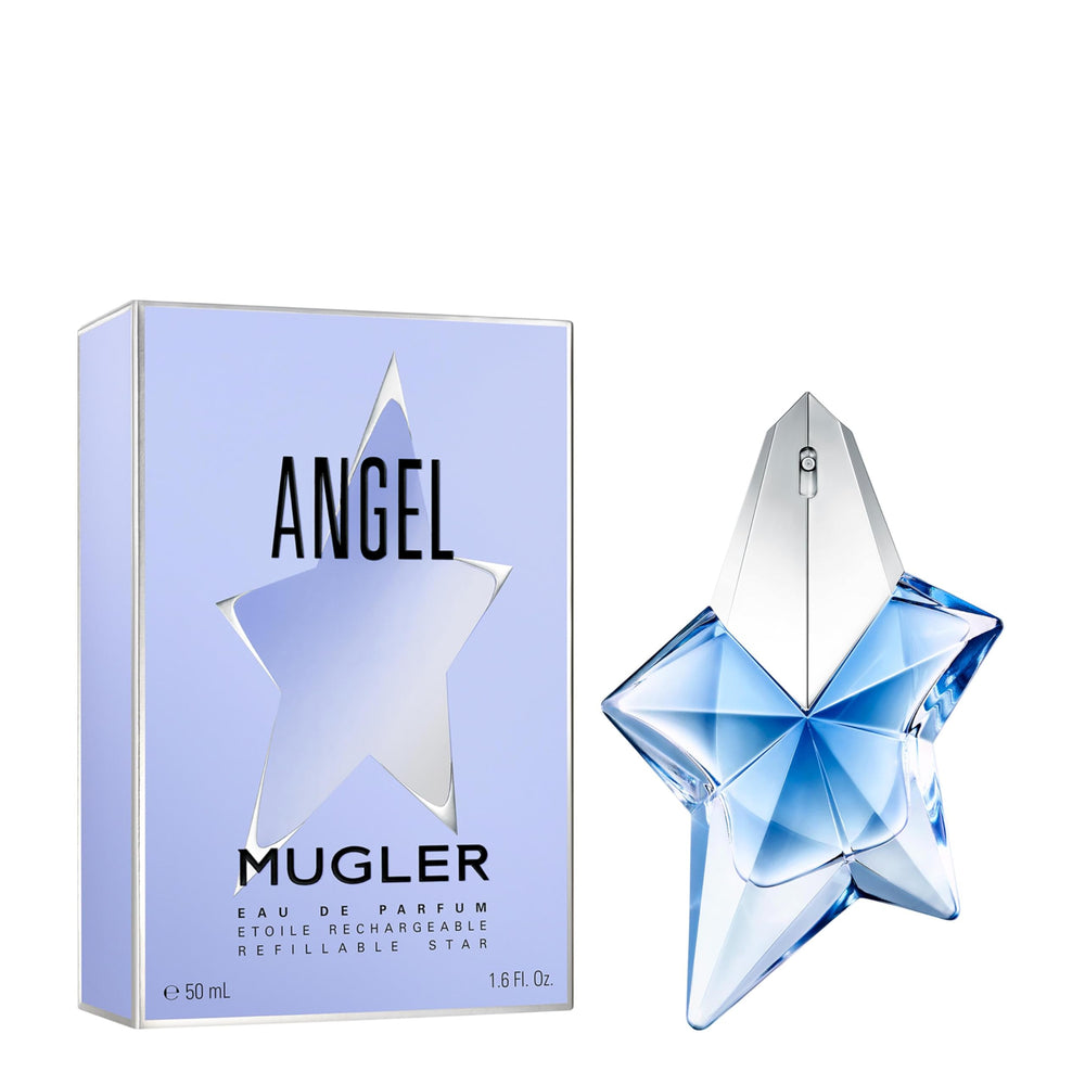 Mugler Angel EDP note visualization highlights bergamot brightness and citrus opening.
