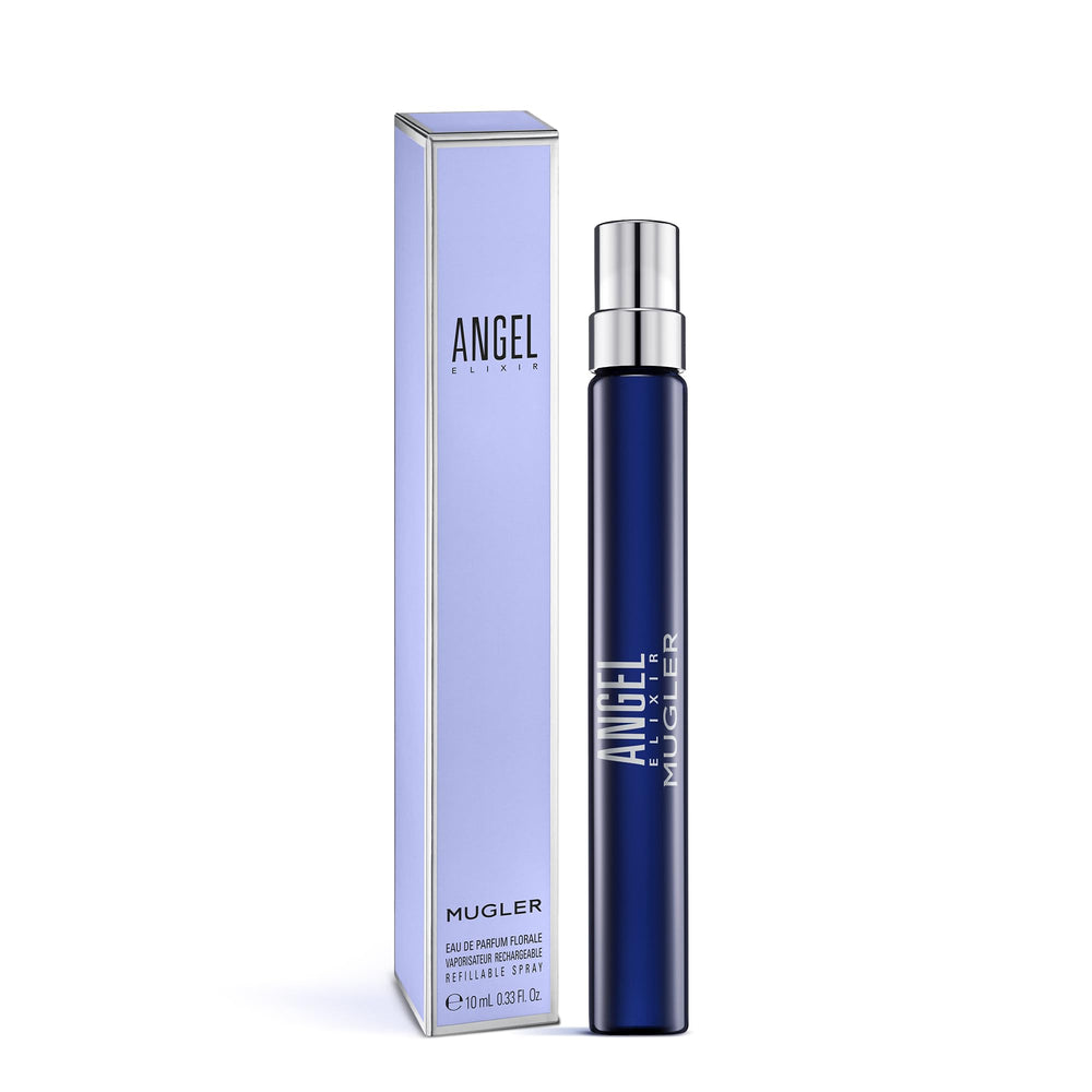 Mugler Angel Elixir box and packaging image for luxurious unboxing ritual