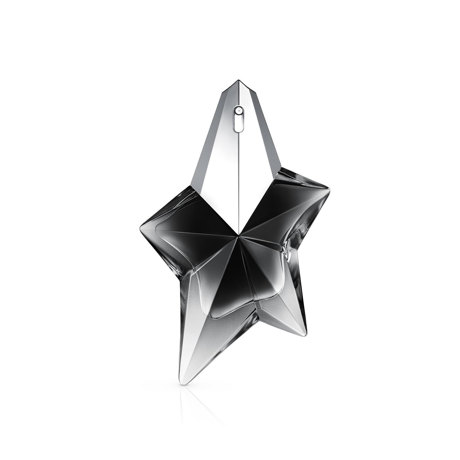 Mugler Angel Fantasm bottle pour shows bold structure and long-lasting fruity aroma.