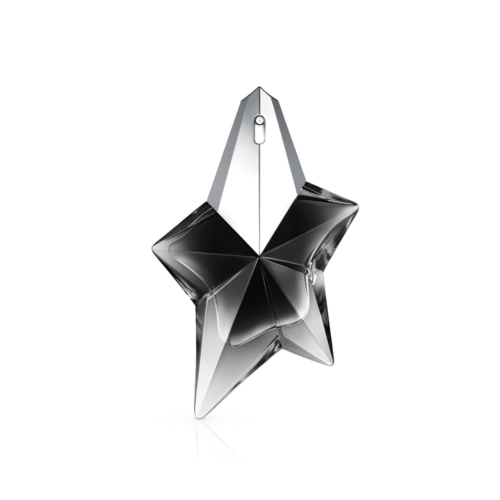 Mugler Angel Fantasm bottle pour shows bold structure and long-lasting fruity aroma.