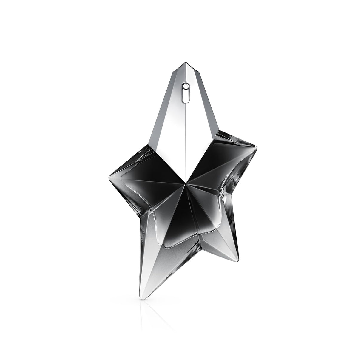 Mugler Angel Fantasm bottle pour shows bold structure and long-lasting fruity aroma.