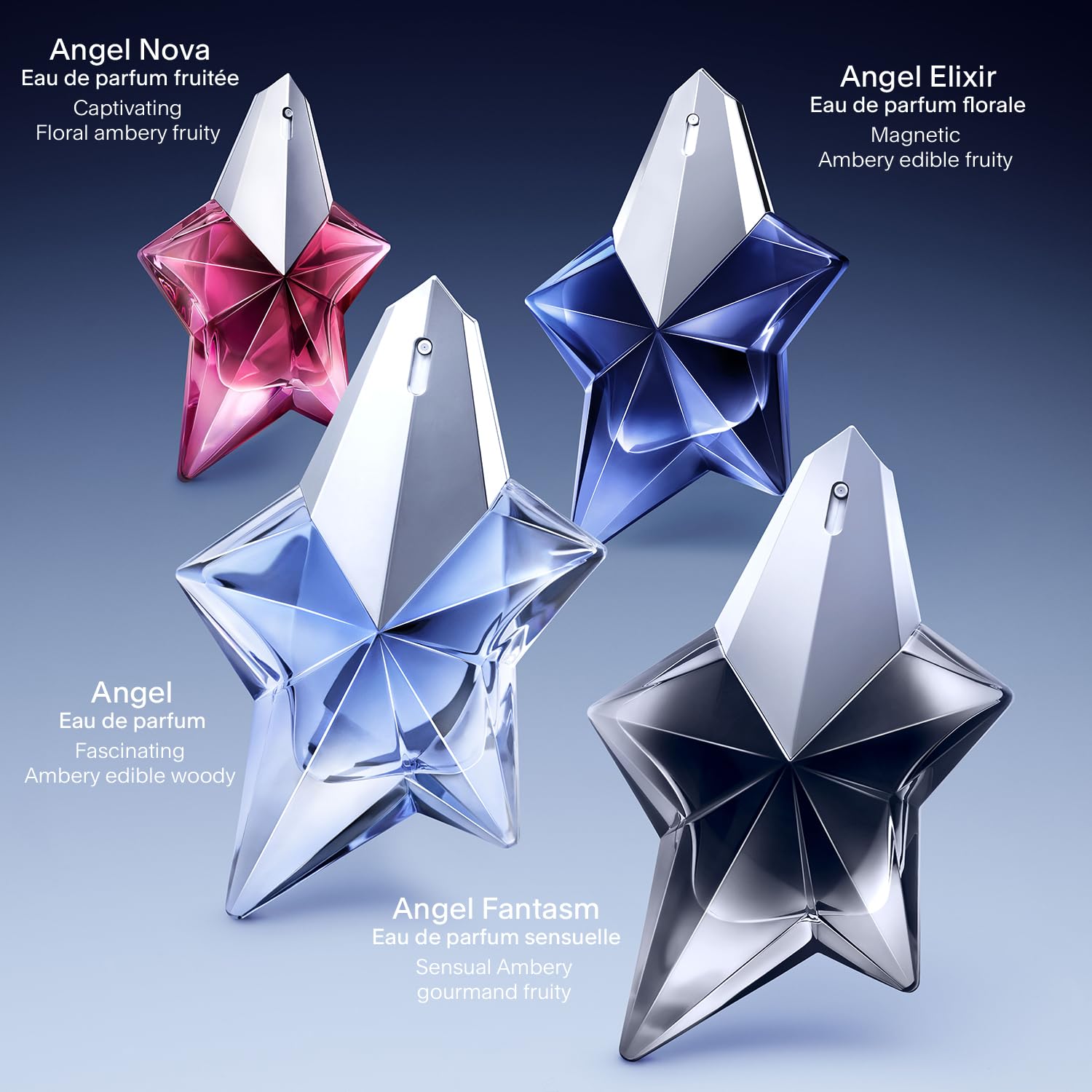 Mugler Angel Fantasm lifestyle shot evokes confident, elegant daily glamour.