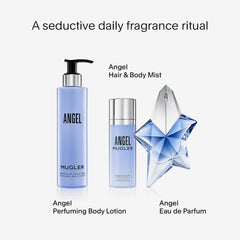 Mugler Angel Hair & Body Mist packaging shot is ideal for gift-ready display.