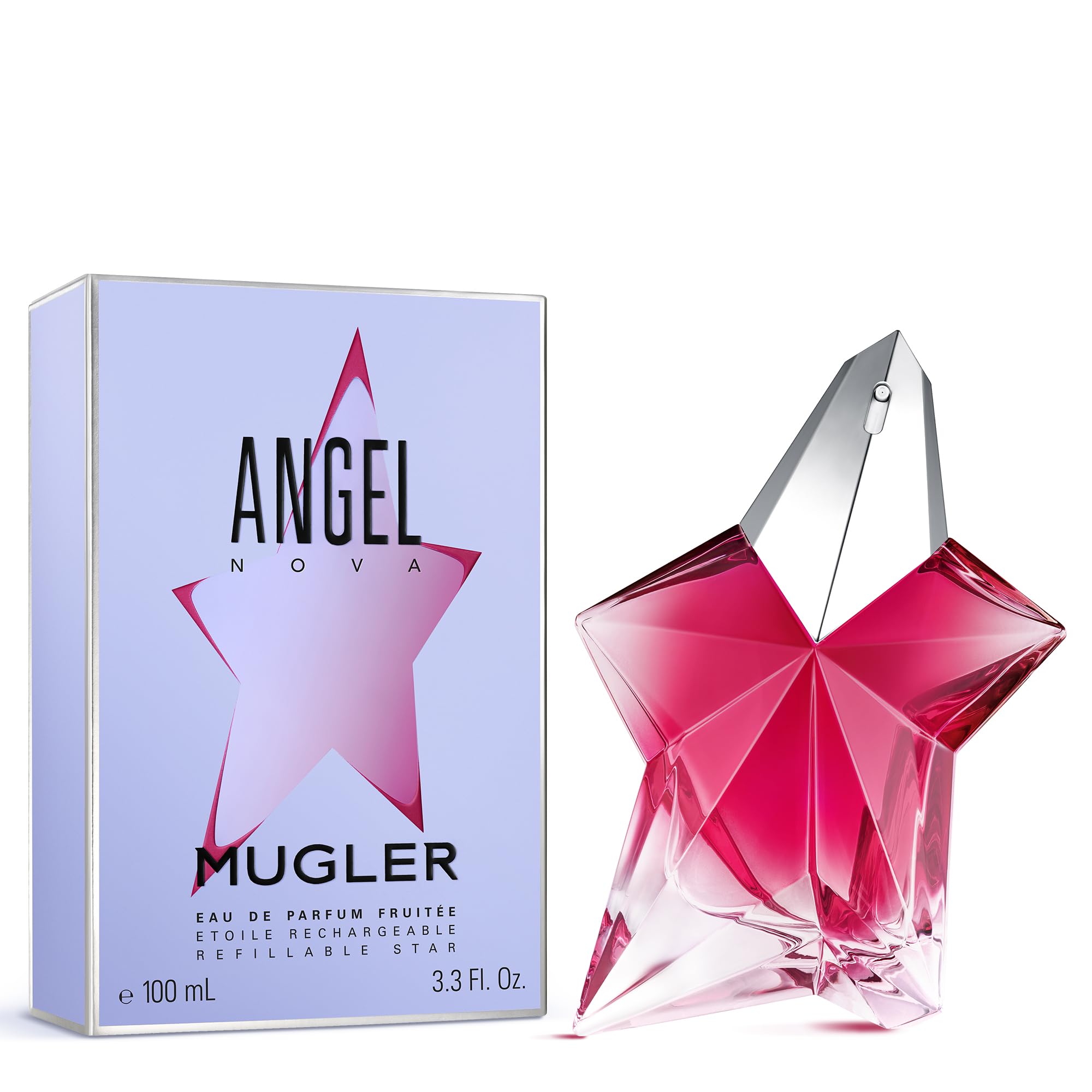 Mugler Angel Nova bottle-closeup-cap enables effortless premium spritz