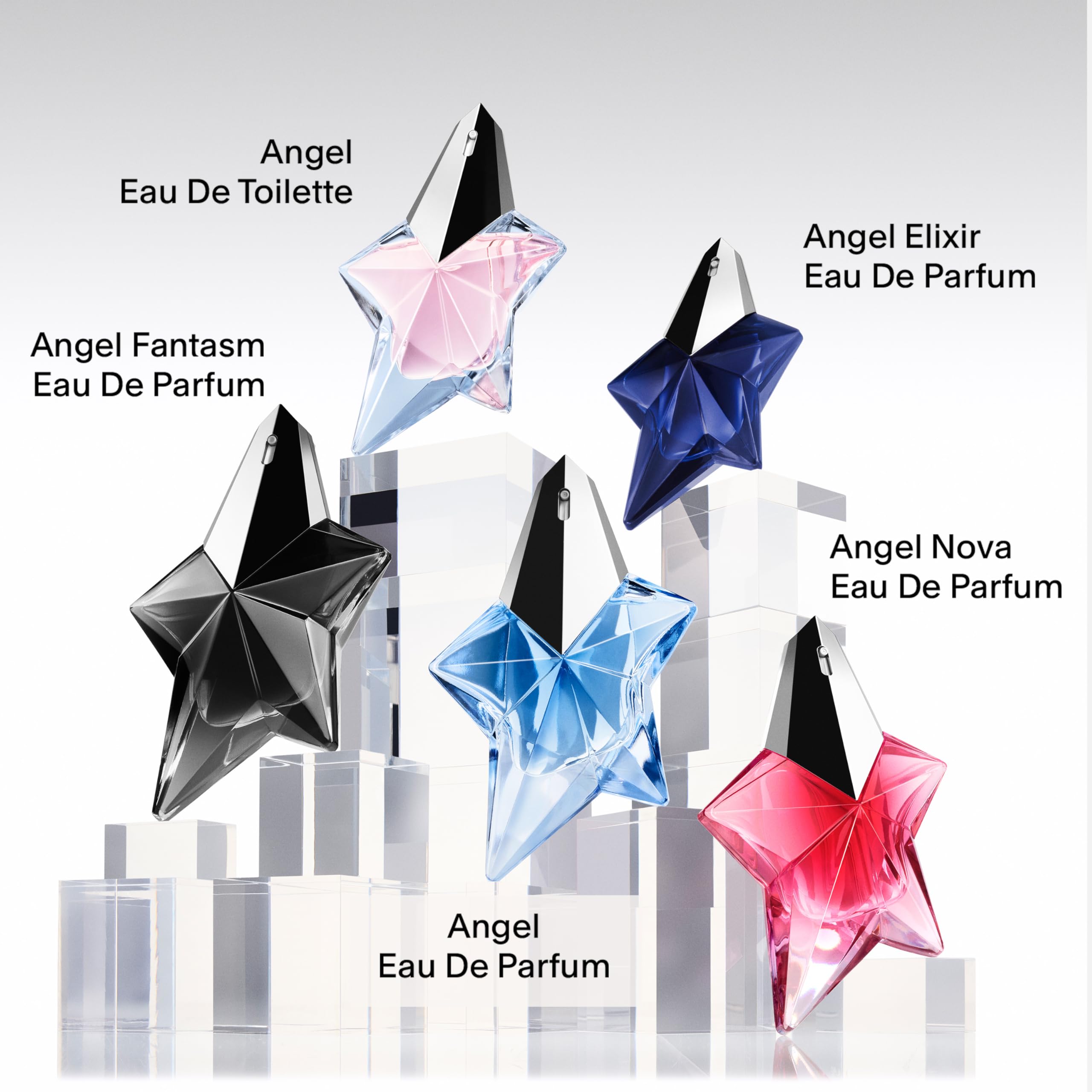 Mugler Angel Nova cedarwood base offers warm, lasting depth.