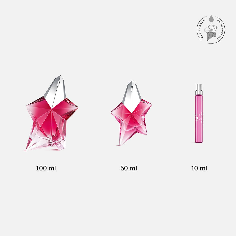 Mugler Angel Nova spray-mist delivers fruity floral projection with longevity