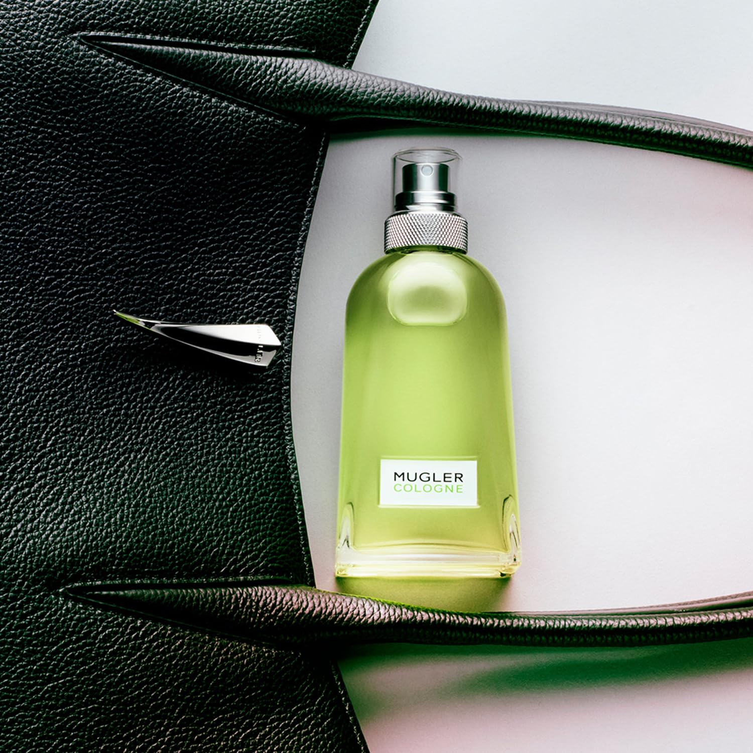 Mugler Cologne daily-wear pulse-points shot highlighting versatility