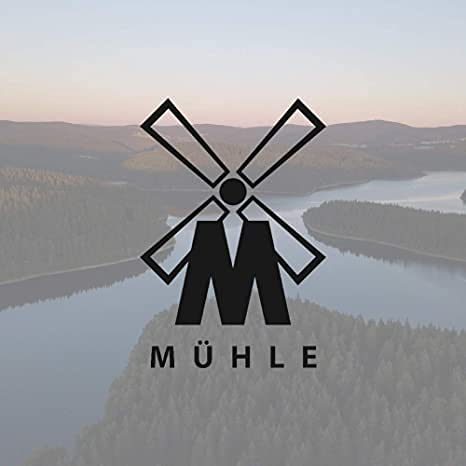 MÜHLE Organic Shaving Cream eco-friendly packaging with premium design.