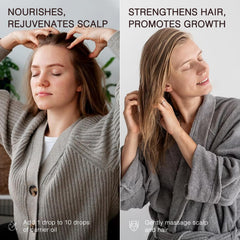 MUNUSNA oil spread on skin illustrating smooth texture and moisturizing potential