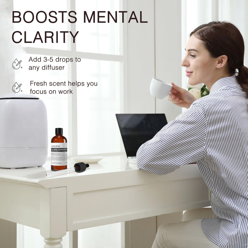 MUNUSNA oil added to shampoo demonstrating cleaner-feeling scalp benefit
