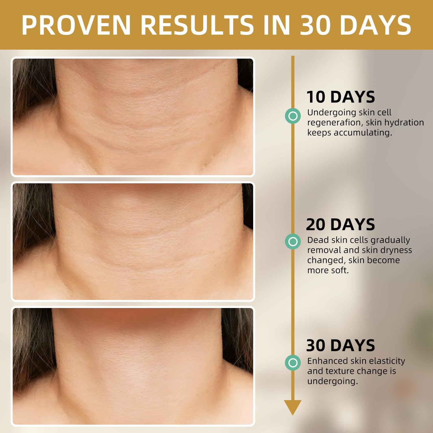 MUOCOBU wrinkle-reduction closeup hints at smoother neck lines.