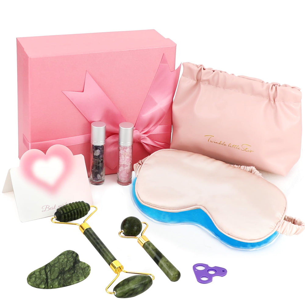 MUOUAKATE gift-set gift-box close-up showing instant unboxing delight for teen skincare fans