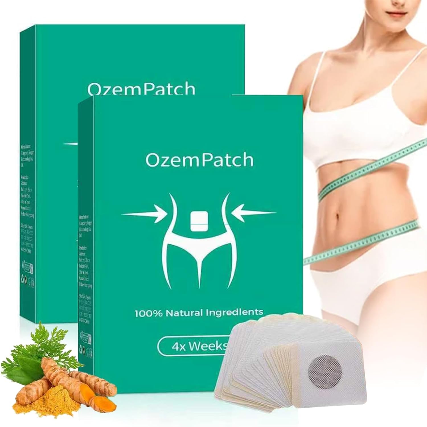 MUPUFU Rejuvacare Ozem patch close-up shows gentle, skin-friendly material for daily wear