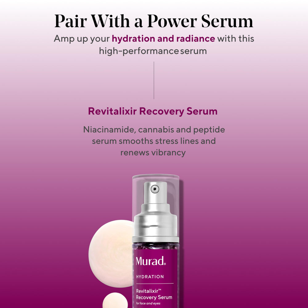 Murad 2 oz tube packaging ideal for travel routine.