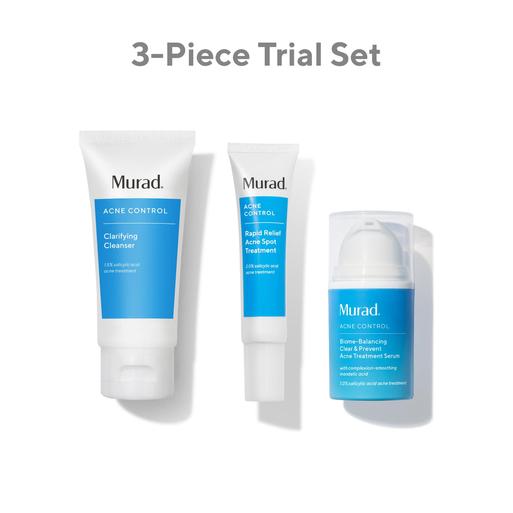 Murad Acne Trial Kit cleanser bottle for daily oil-control cleansing