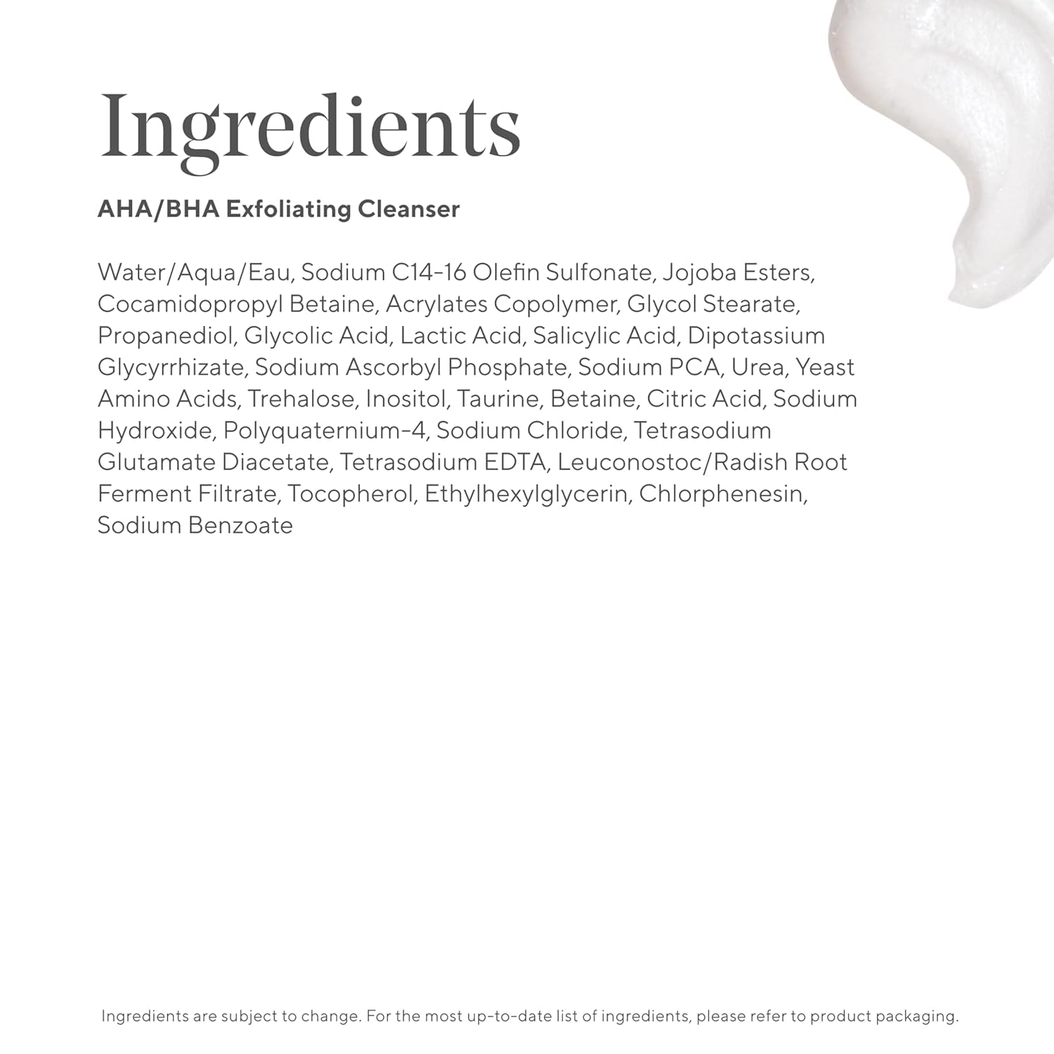 Murad AHA/BHA Exfoliating Cleanser in daily-use routine for consistent exfoliation.