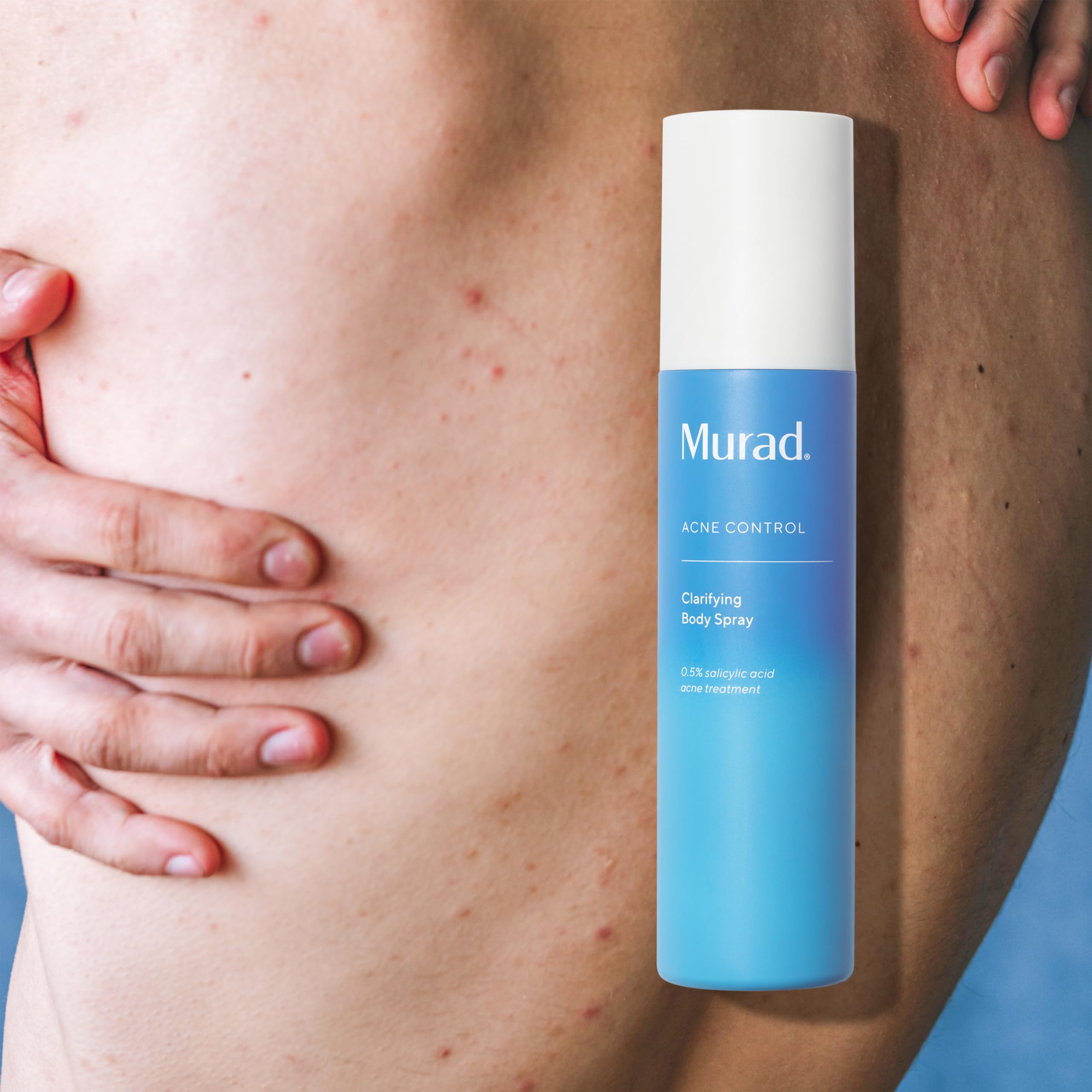 Murad Clarifying Body Spray continuous spray at any angle for versatile use