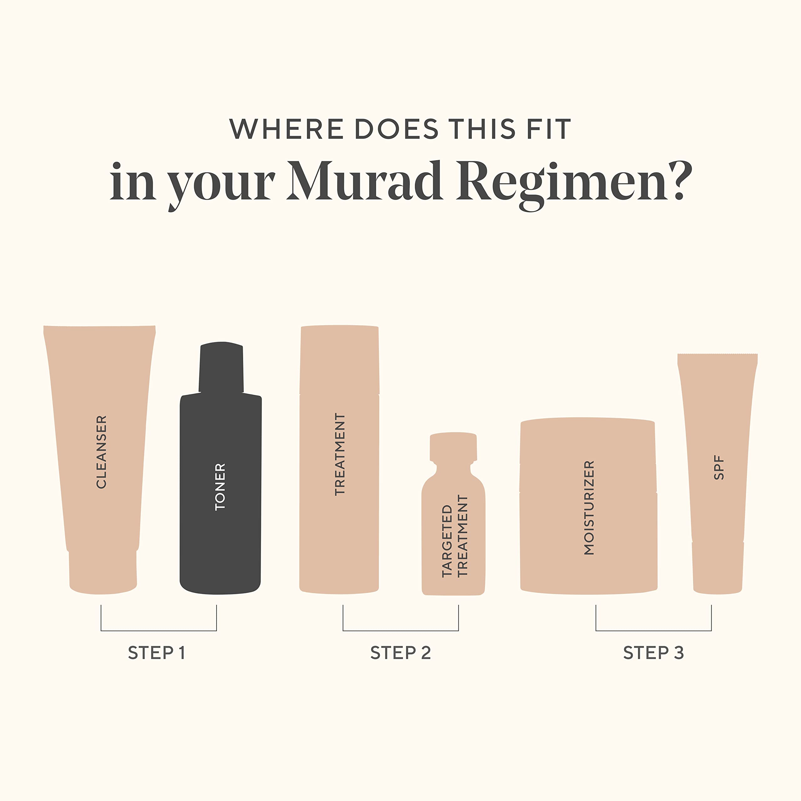 Murad Clarifying Toner cooling sensation on skin after application