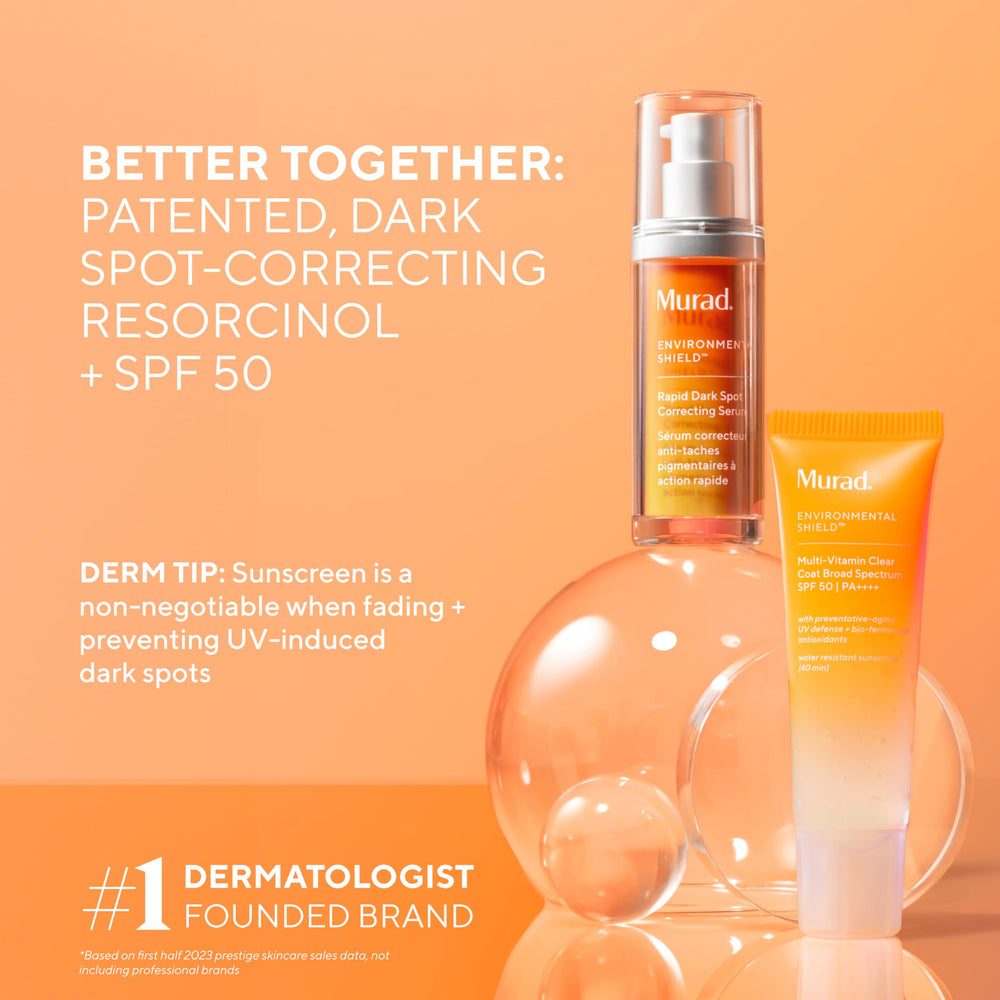 Murad clear-coat sunscreen suited for all skin types in daily skincare routine