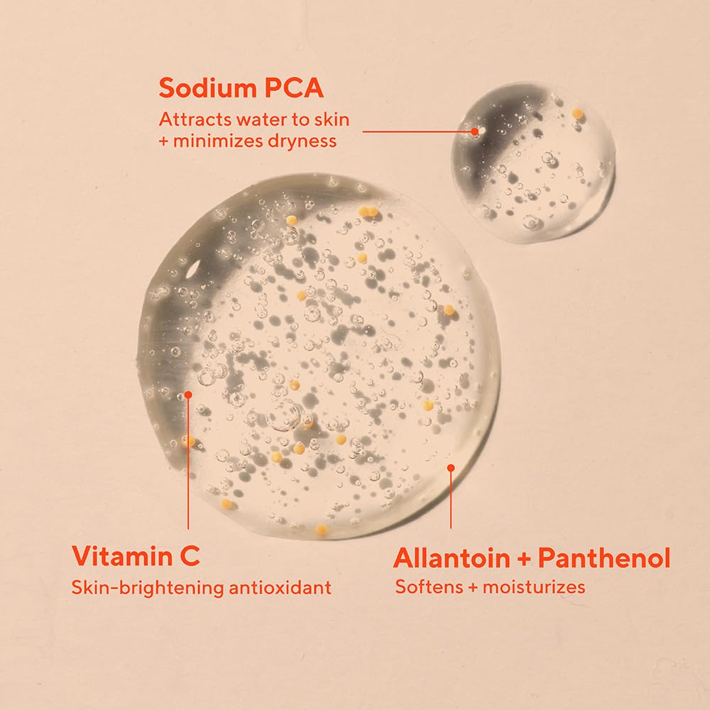 Murad Essential-C vitamin C emblem conveys antioxidant support for healthier-looking skin.