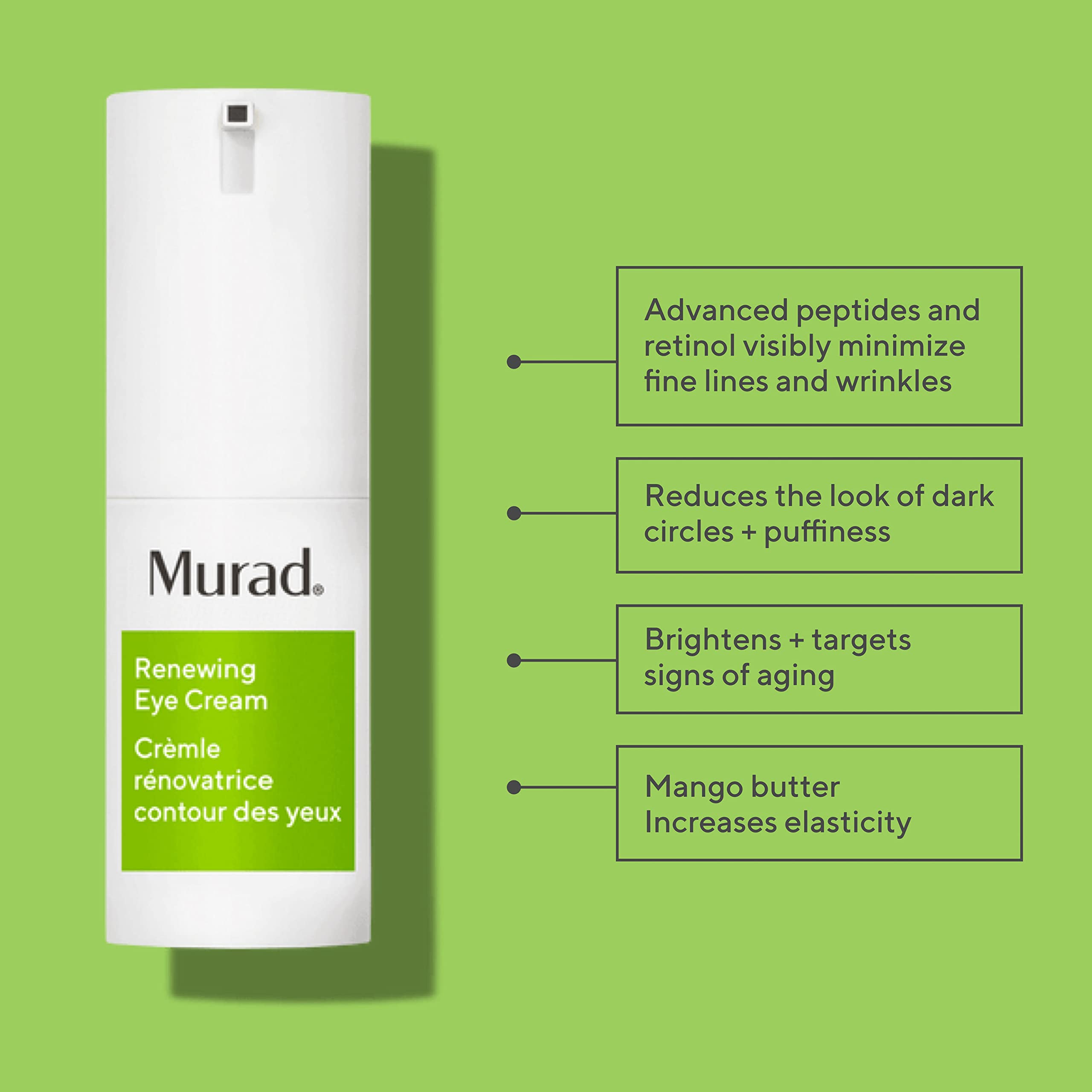 Murad Eye Brightening Complex closeup suggesting brighter under-eye area