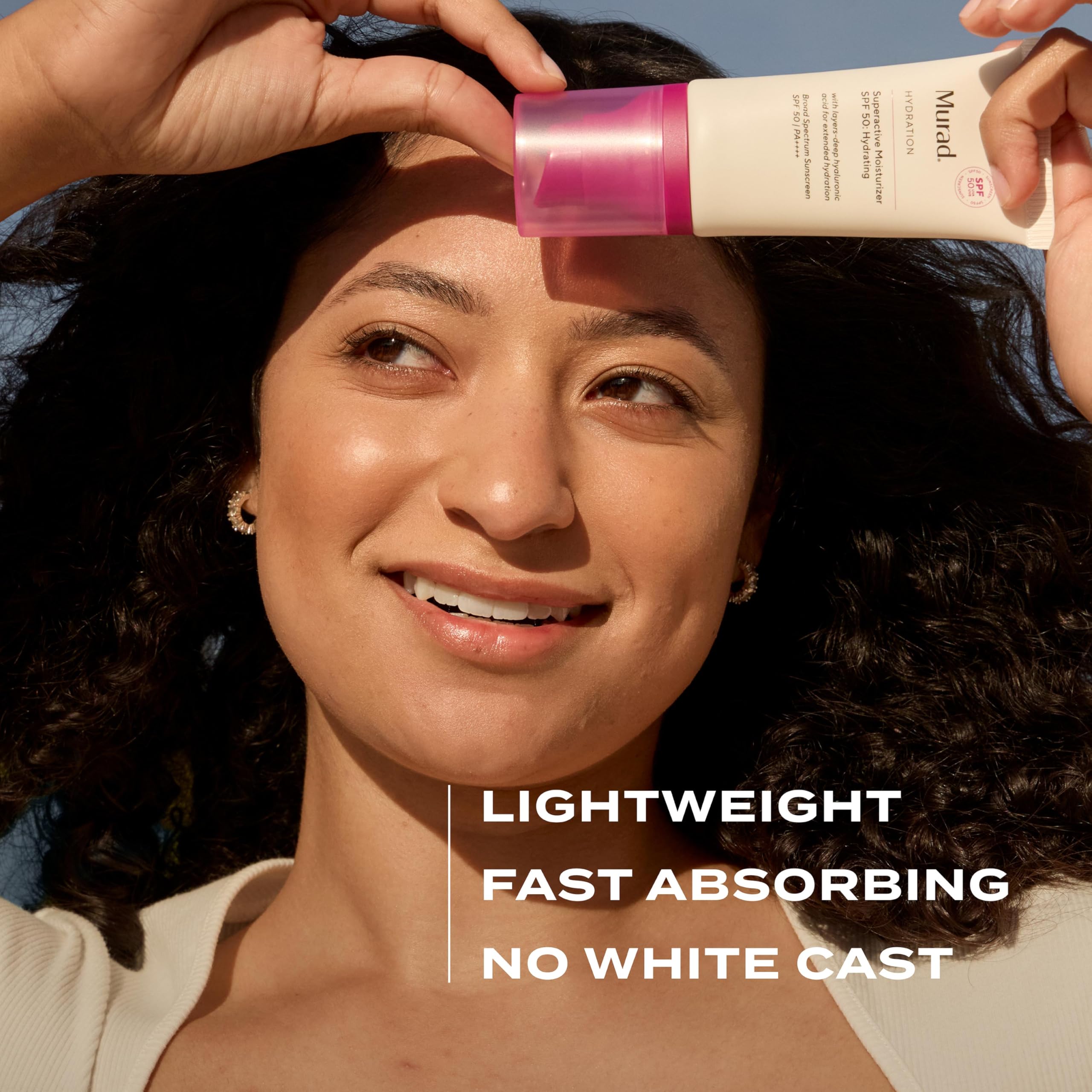 Murad Makeup-friendly use scene shows comfortable wear under makeup.