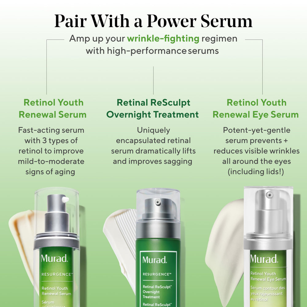 Murad Rapid Collagen Infusion highlights Winged Kelp in formula.