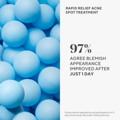Murad Rapid Relief close-up on blemish before treatment