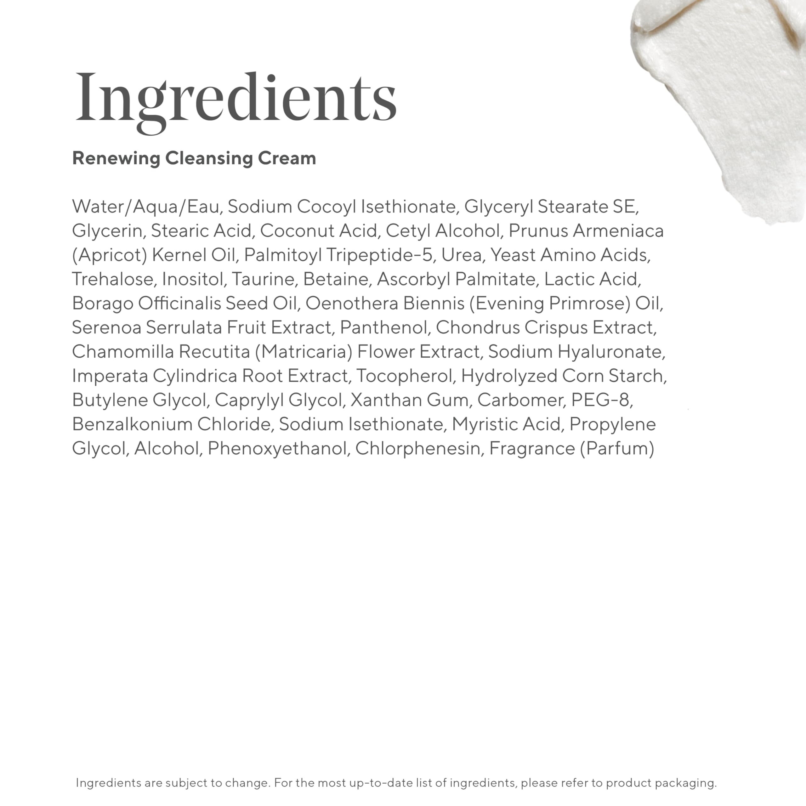 Murad Renewing Cleansing Cream oils provide intense hydration and nourishment