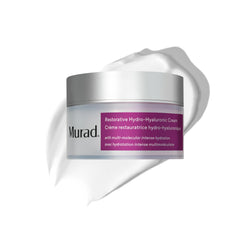 Murad Restorative Hydro-Hyaluronic Face Cream bottle for lasting hydration.
