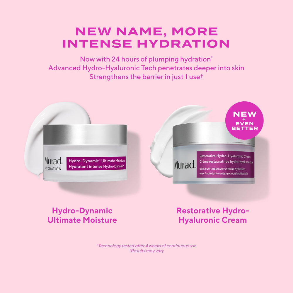 Murad Restorative Hydro-Hyaluronic Face Cream with coconut and shea ingredients visual.