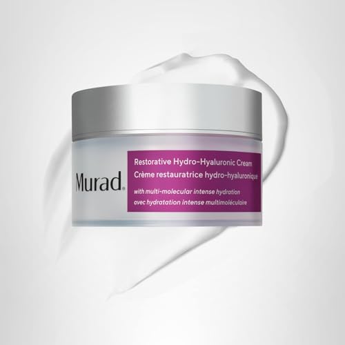 Murad Restorative Hydro-Hyaluronic Face Cream outer packaging and branding closeup.