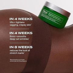 Murad Retinal ReSculpt closeup satin finish on skin enhances smoothness.