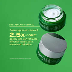 Murad Retinal ReSculpt Eye Lift Treatment texture swatch reveals creamy, gentle formula for delicate eye skin.