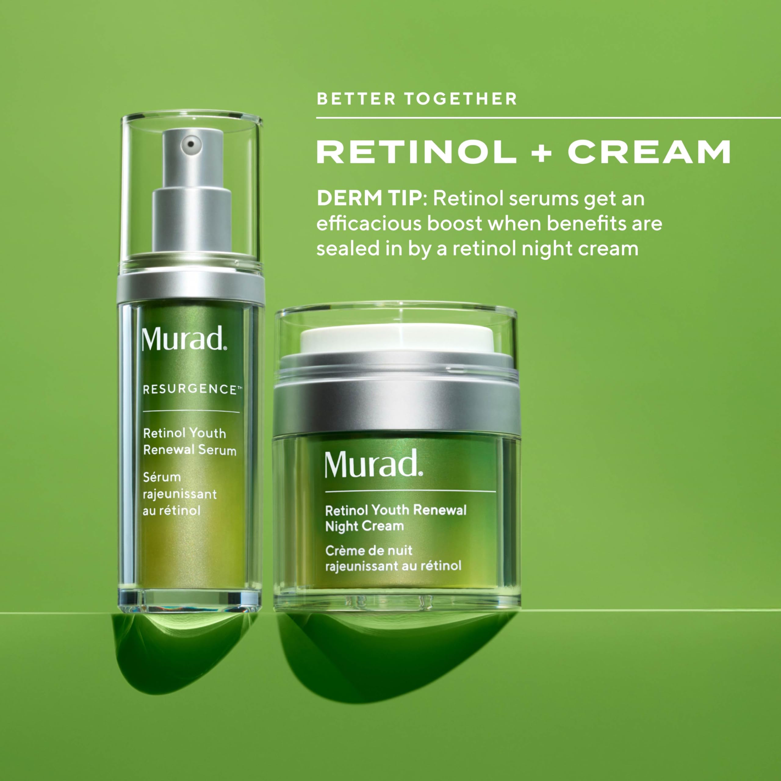 Murad Retinol Youth Renewal Night Cream jar view for product detail