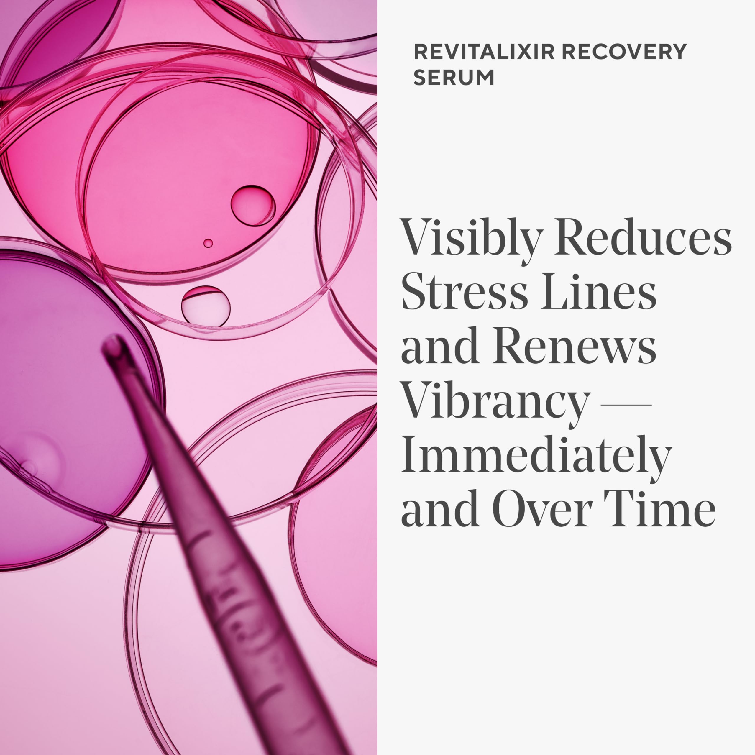 Revitalixir application steps image for morning and evening skincare