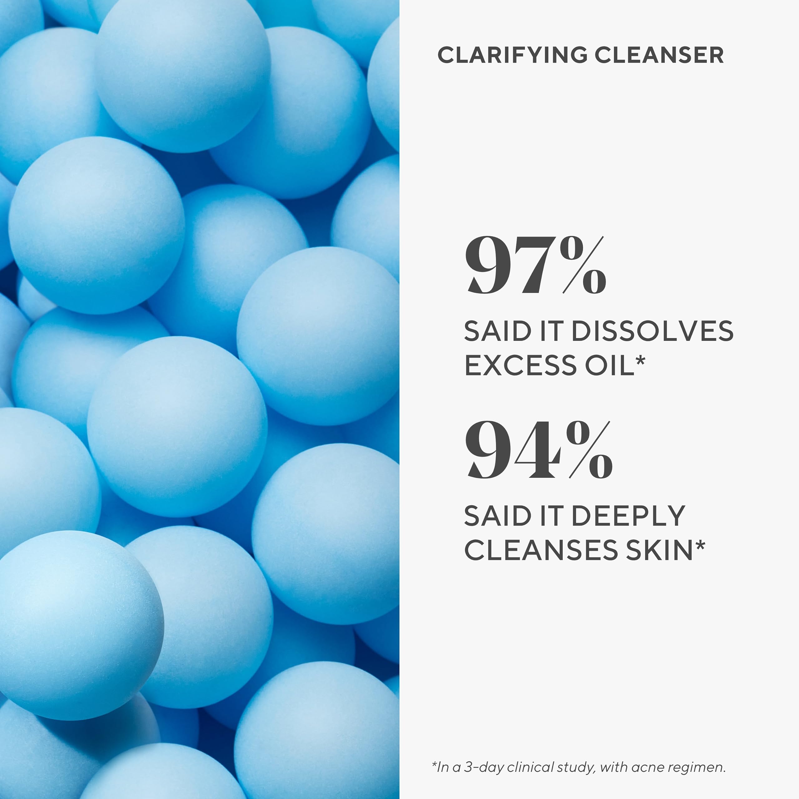 Close-up of Murad salicylic acid beads highlighting exfoliation for blemish-prone skin.
