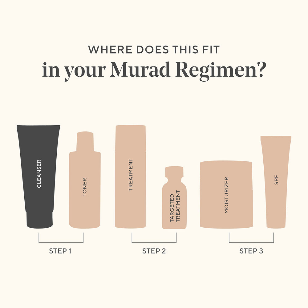 Murad skin texture close-up suggesting smoother surface after use.
