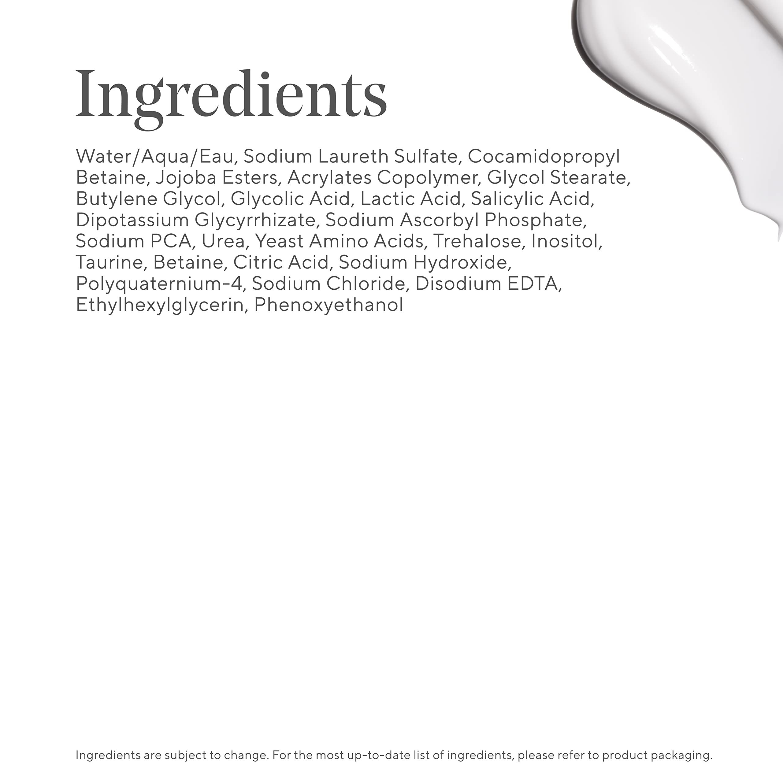 Murad ingredients sodium PCA and licorice extract for comfortable balance.