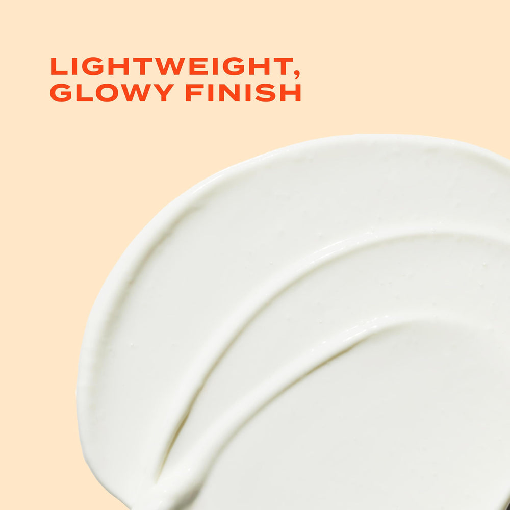 Murad Superactive SPF 50 swatch on skin showing even tone and glow.