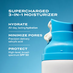 Murad Superactive texture closeup demonstrates lightweight, oil-control formula for smooth skin.