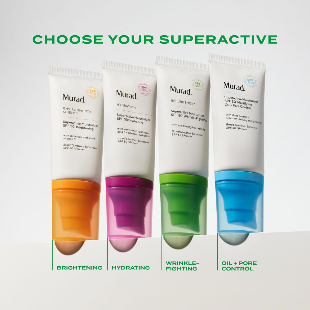 Murad UV damage prevention graphic conveying everyday protection
